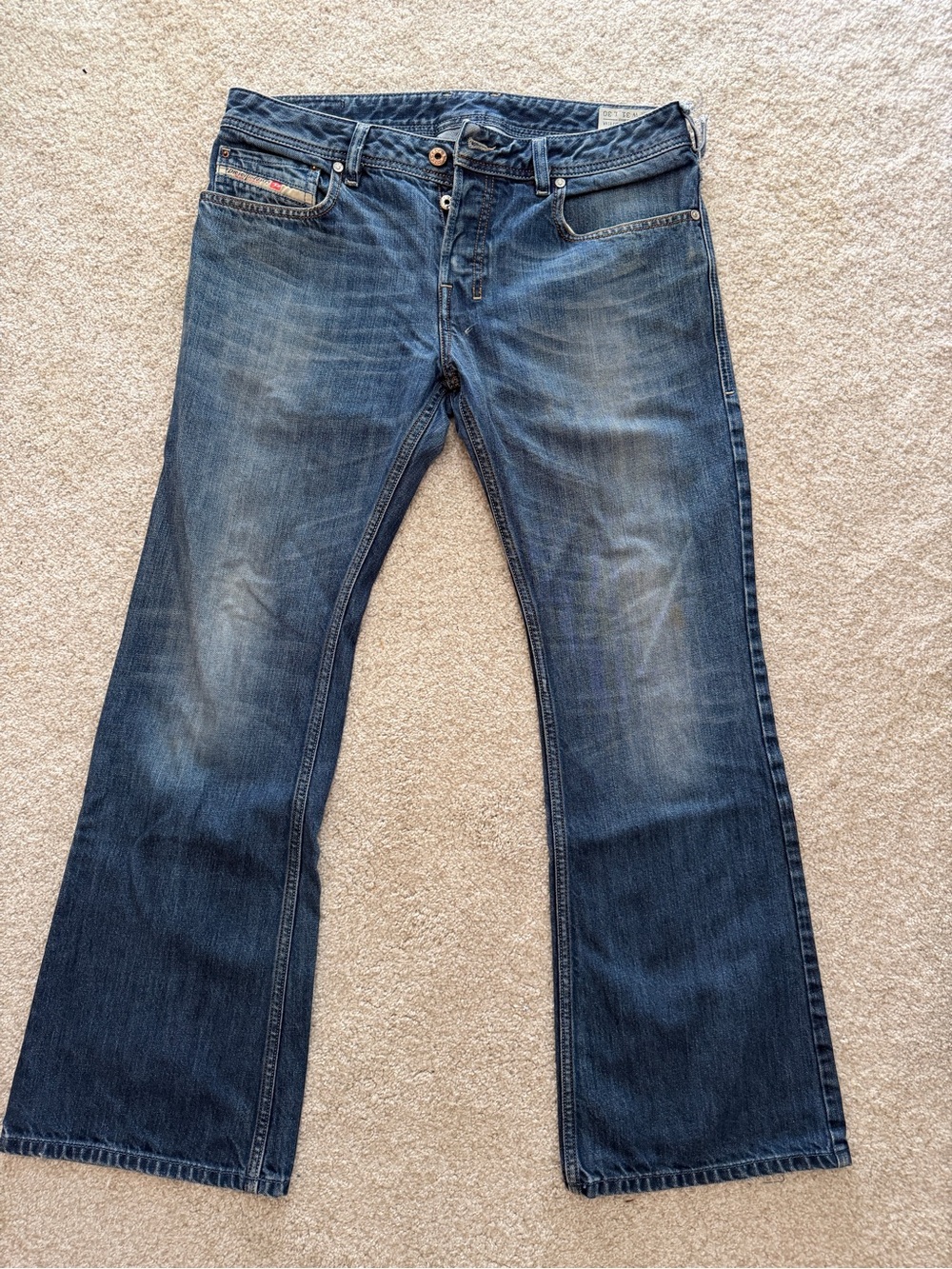 Diesel Industry Zathan Regular Bootcut Size 31